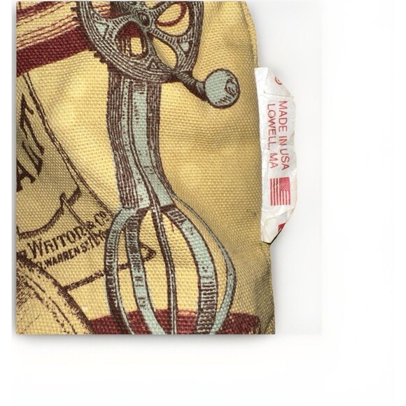 Trader Joe’s Reusable Canvas Tote Kitchen Grocery Boston Motifs - Picture 5 of 11